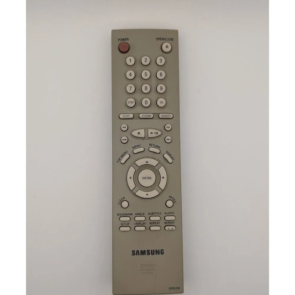 Samsung DVD Remote 00092M -Untested-